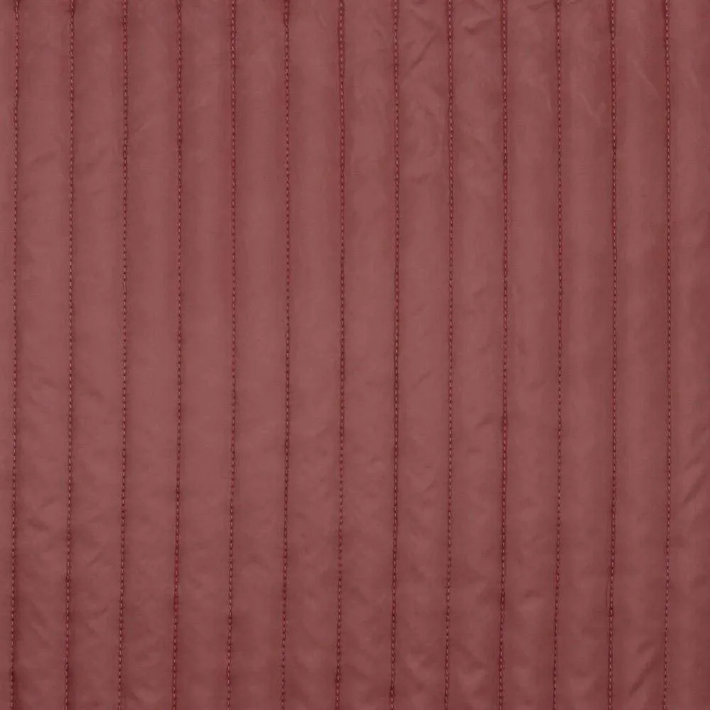 QUILT DOBBELTSIDET POLY-MATERIAL BORDEAUX