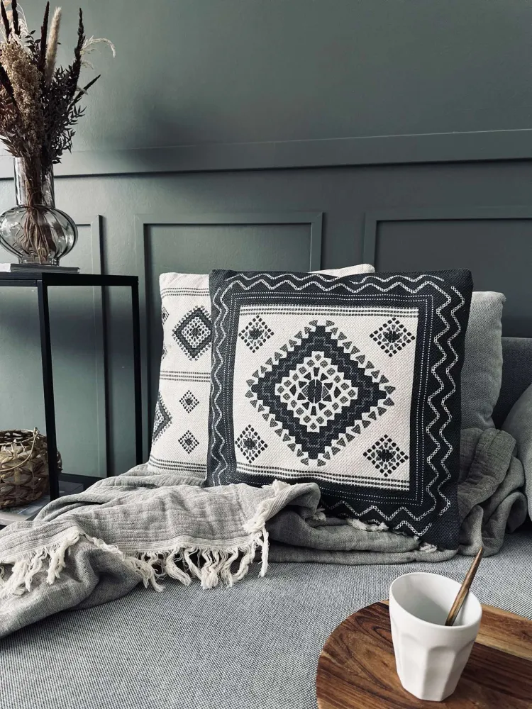 Pude Aisha 45x45cm - Kvadrat
