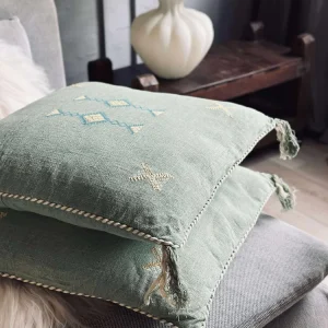 Pude med fyld - Green boheme 2 stk.