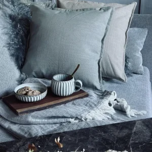 Pudestykke 45x45 - Dusty green