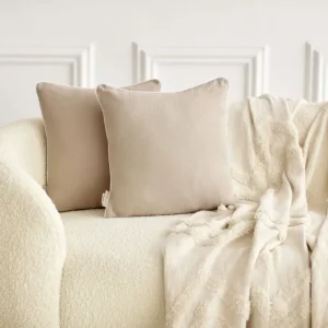 Pudebetræk muslin beige