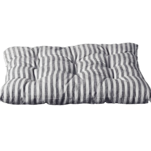 Dacore - Futonpude 40x40 cm - Blå/hvidstribet