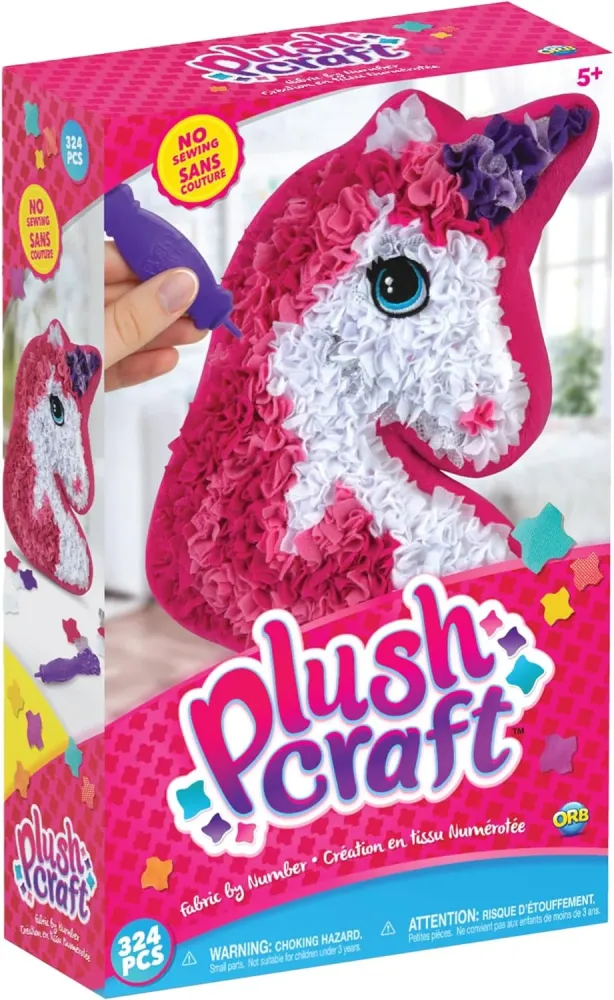 DIY Pillow™ - Fluffy fun - Plys Unicorn-pude