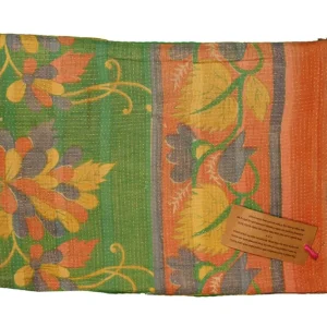 Sari vintage kantha pude 30*50 cm