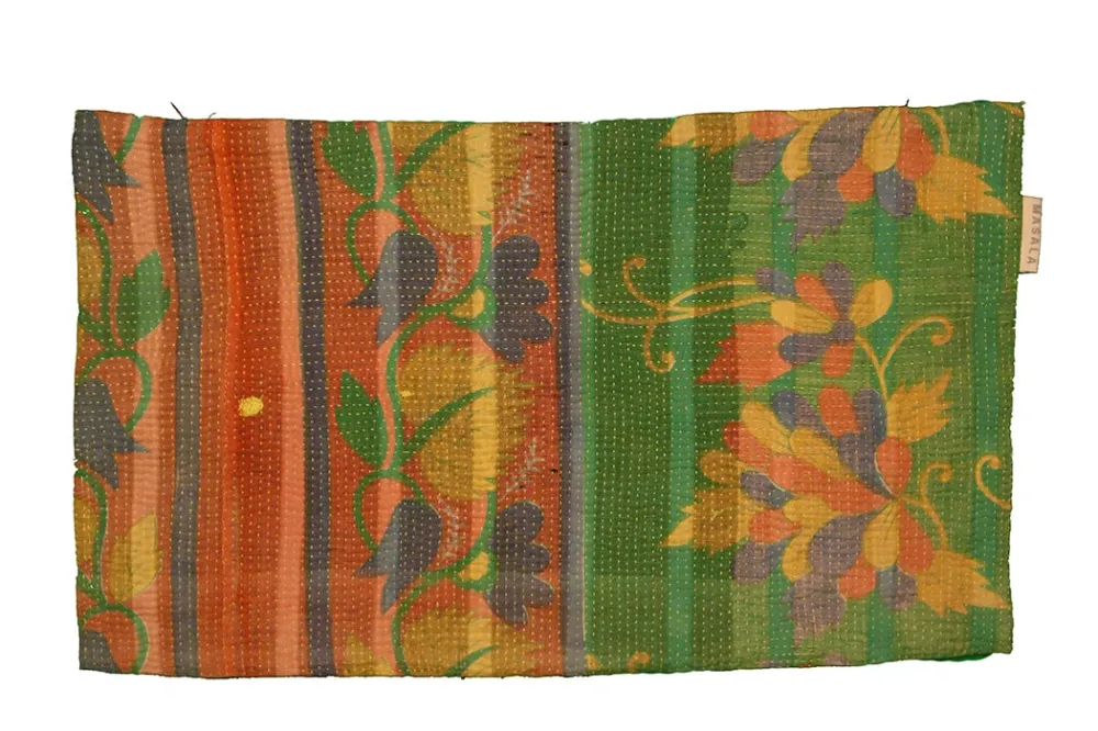 Sari vintage kantha pude 30*50 cm