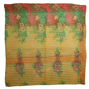 Sari vintage kantha pude 60*60 cm