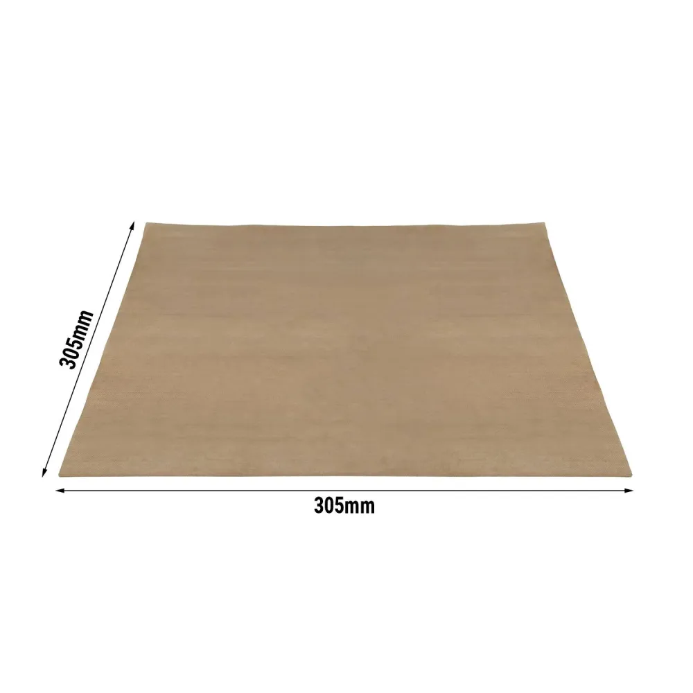 Non-stick teflon bagemåtte - 305x305mm - egnet til speedovn SOV