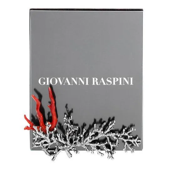 Giovanni Raspini lille Coralli glasramme 12x15cm bronze B684