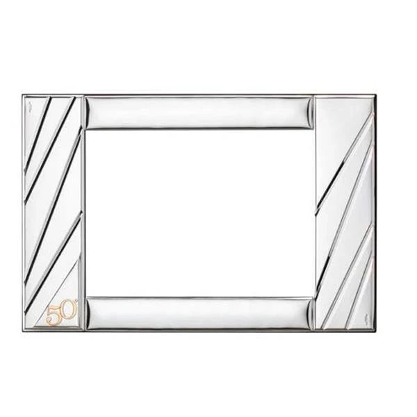 Sovrani blank ramme 50° spejl 24x18cm træbagside W666