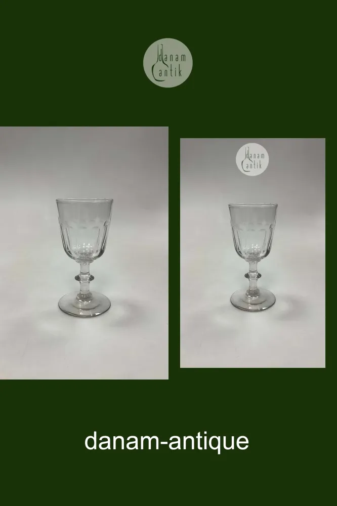 Holmegaard Christian VIII Rødvinsglas - 14,5 cm