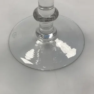 Holmegaard Christian VIII Rødvinsglas Gammelt med bred fod - 15,4 cm
