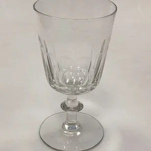 Holmegaard Christian VIII Rødvinsglas Gammelt med bred fod - 16,5
