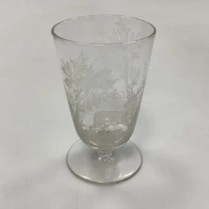 Rødvin Hjorteglas fra Kastrup Glasværk
