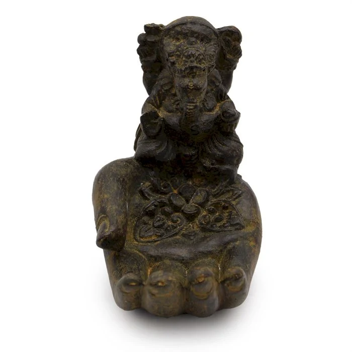 Røgelsesbrænder, Ganesha Hånd Antik Finish