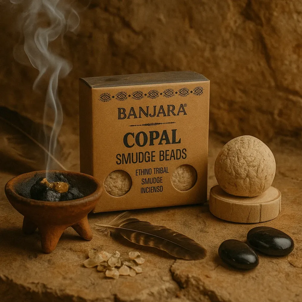 Naturlige Copal Røgelseskugler Banjara