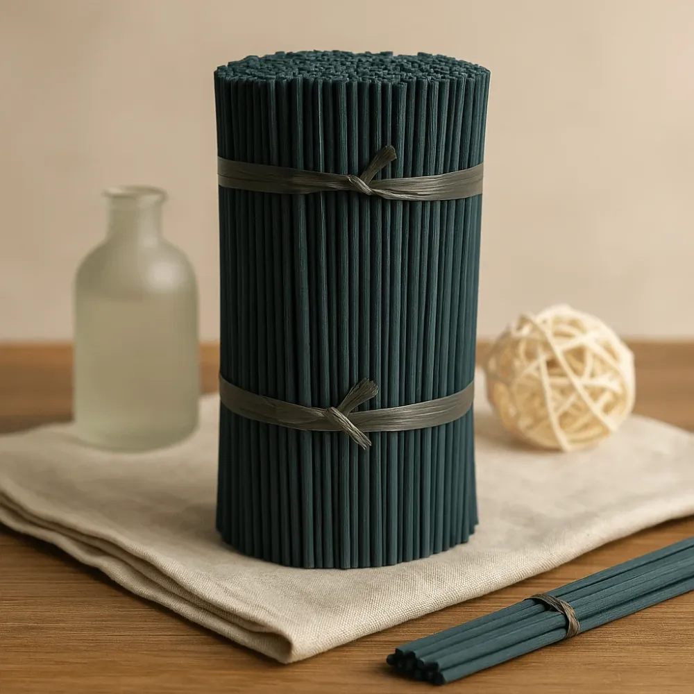 Rør Diffuser Pinde Grøn 25cm x 3mm 500g