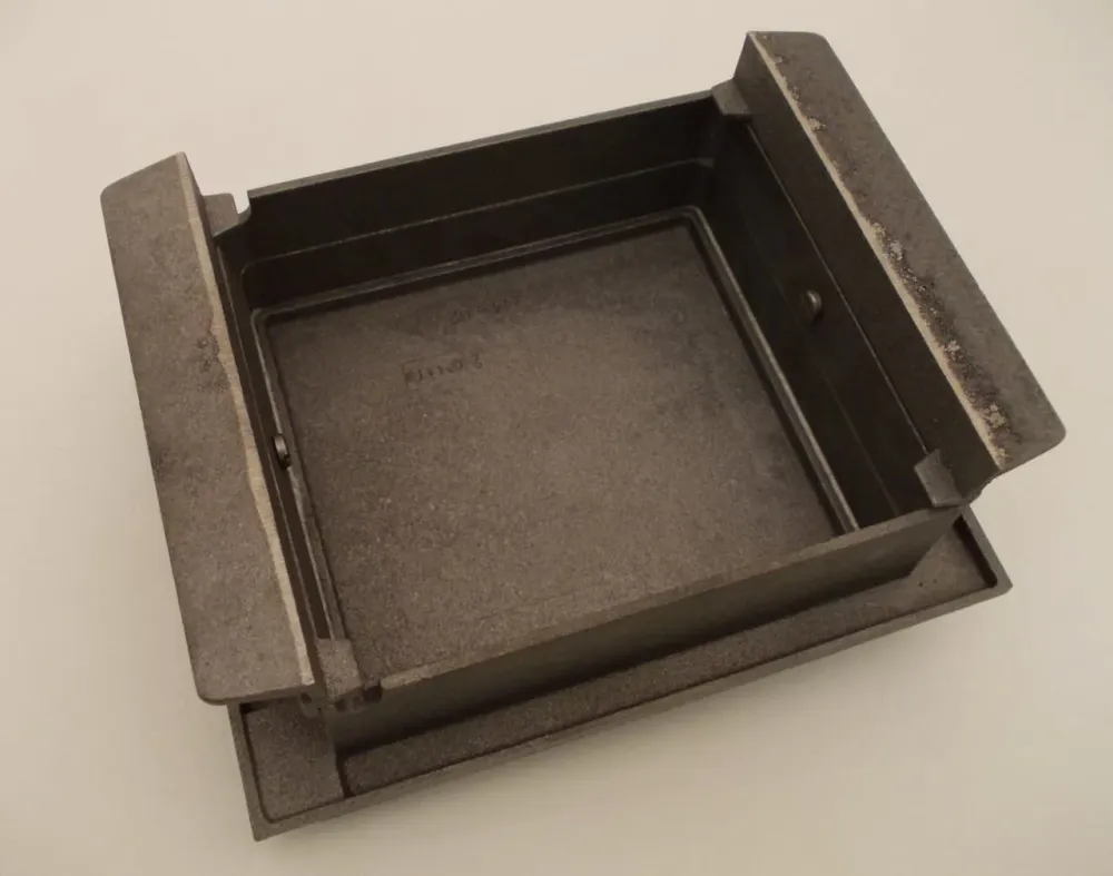 Kachelofent dør 22x27cm med kupp
