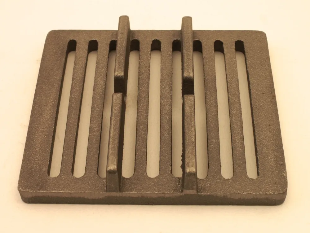 Ovn rist 16,5 x 18,5 cm med dobbeltbro, brandsikker ild