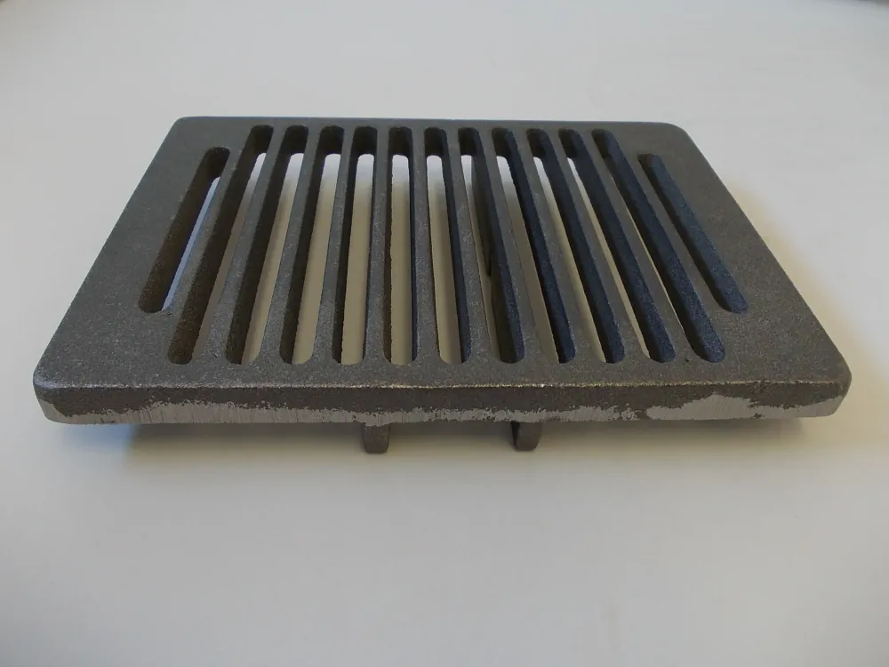 Ovn rist 20 x 26 cm med en dobbelt bro, pejs rustbrandsramme