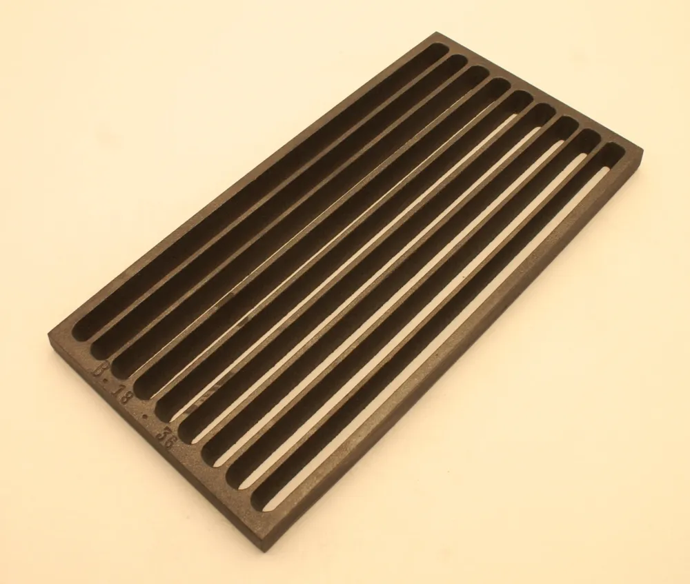 Ovn rist 18 x 36 cm skorsten rist ildrust