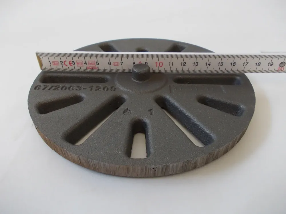 Rüttel rist omkring 17,5 cm ovn rust støbte rist ildrust