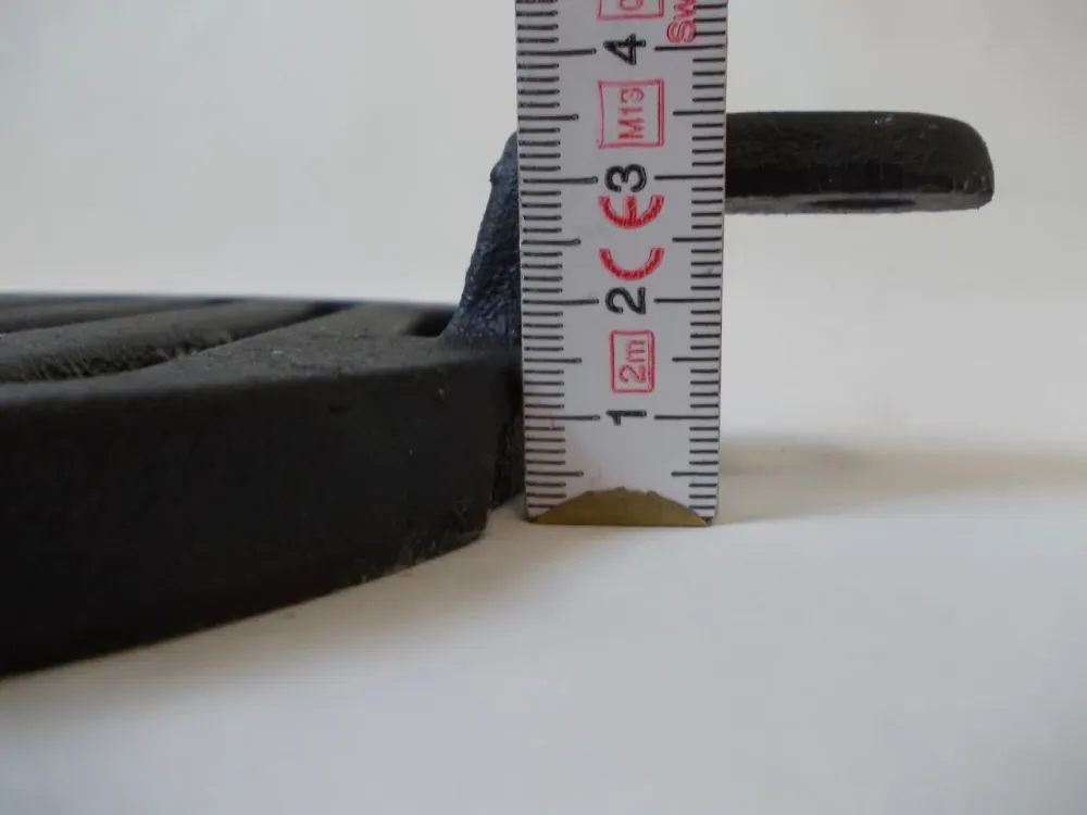 Rüttel rist omkring 18,5 cm ovn rust aske skorstenramme