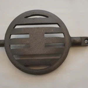 Rüttel rist omkring 19,5 cm støbt rustovnstativ