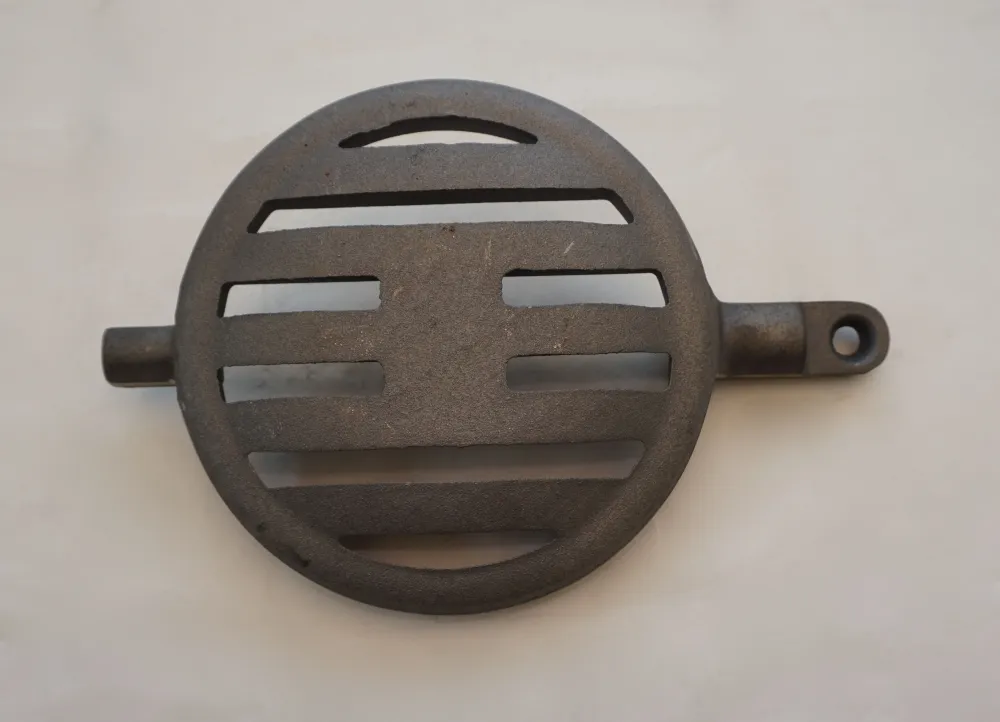 Rüttel rist omkring 19,5 cm støbt rustovnstativ