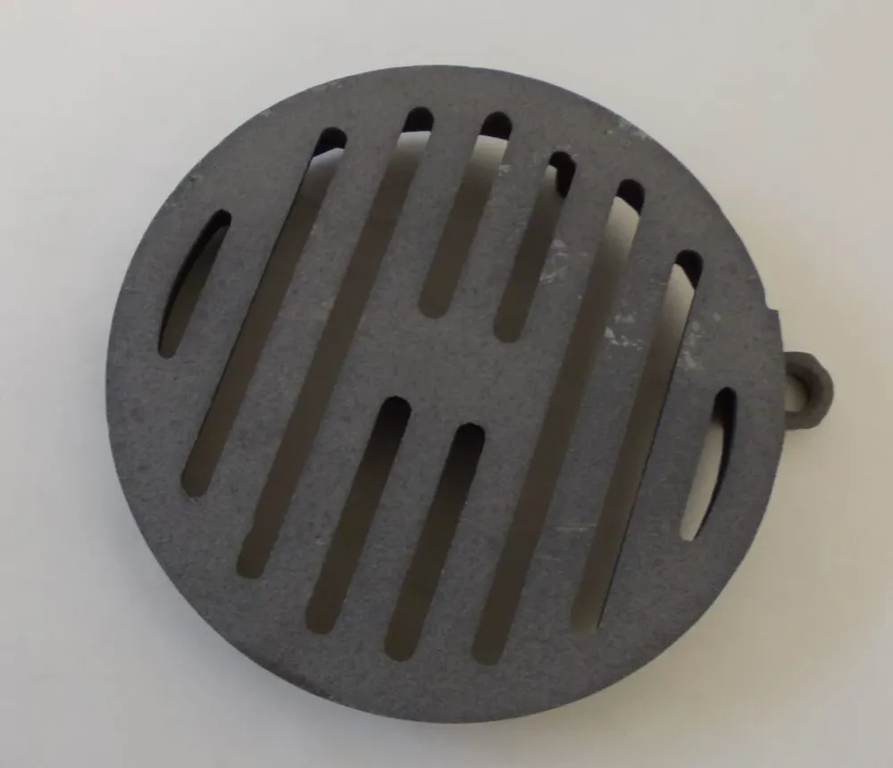 Rüttel rist omkring 19 cm støbt rustovnstativ