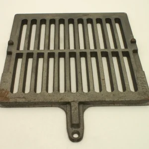 Rüttelrost 23 x 23 cm støbt rust komfur ramme