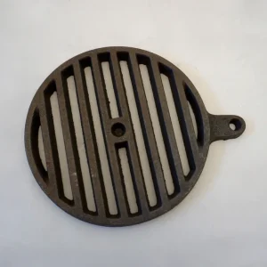 Rysterist rund 18 cm støbejernsrist ovnrist pejs