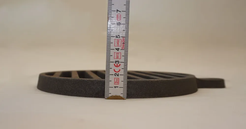 Rysterist rund 18 cm støbejernsrist ovnrist pejs