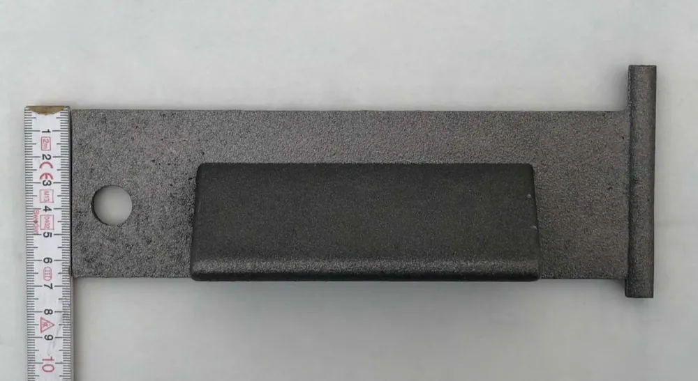 Stehrost 9x22,5 cm, indre dør til flisebelagt komfur ortrand opvarmningsindsats