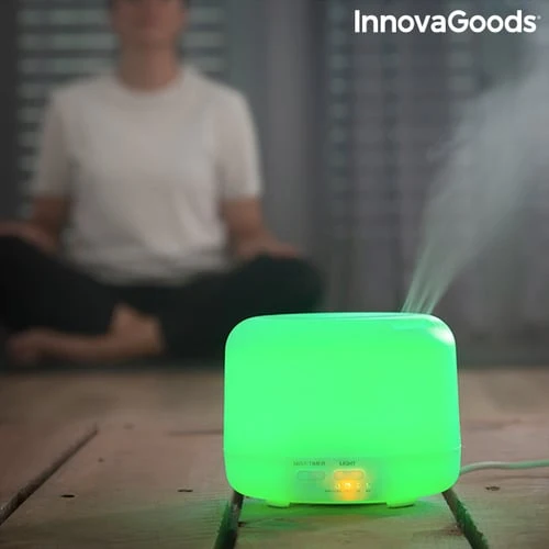 Aroma Diffuser Humidifier Multicolour LED Steloured InnovaGoods