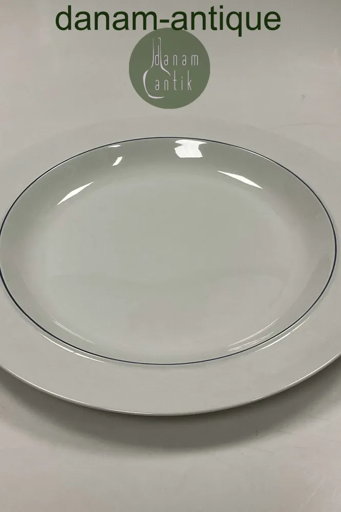 Royal Copenhagen Blåkant Rundt Fad No 3047