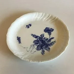 Royal Copenhagen Blå Blomst Svejfet Rundt Serveringsfad No 1691