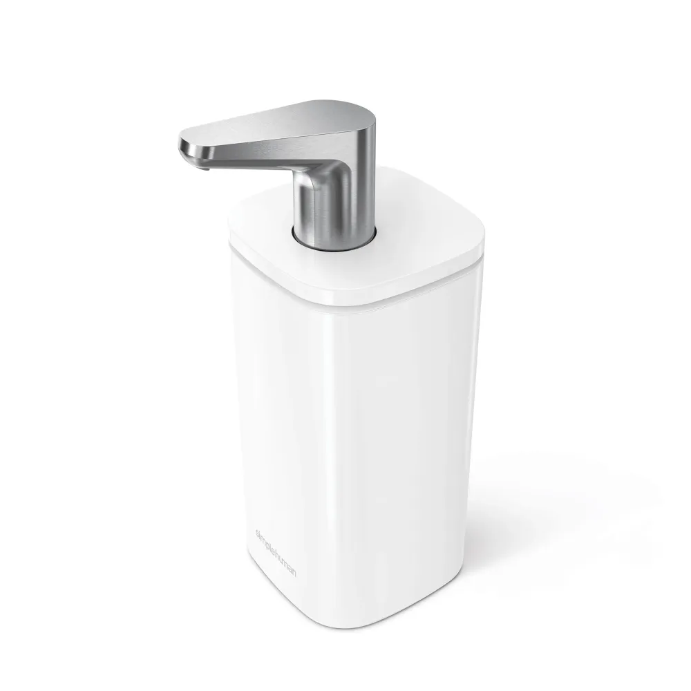 Hvid sæbedispenser