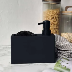 Sæbedispenser med svamp