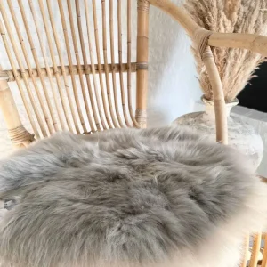 Sædeskind Ø37cm Beige