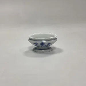 Royal Copenhagen Musselmalet Riflet Ovalt Saltkar No. 196