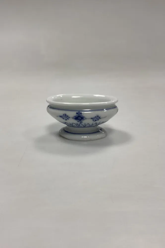 Royal Copenhagen Musselmalet Riflet Ovalt Saltkar No. 196