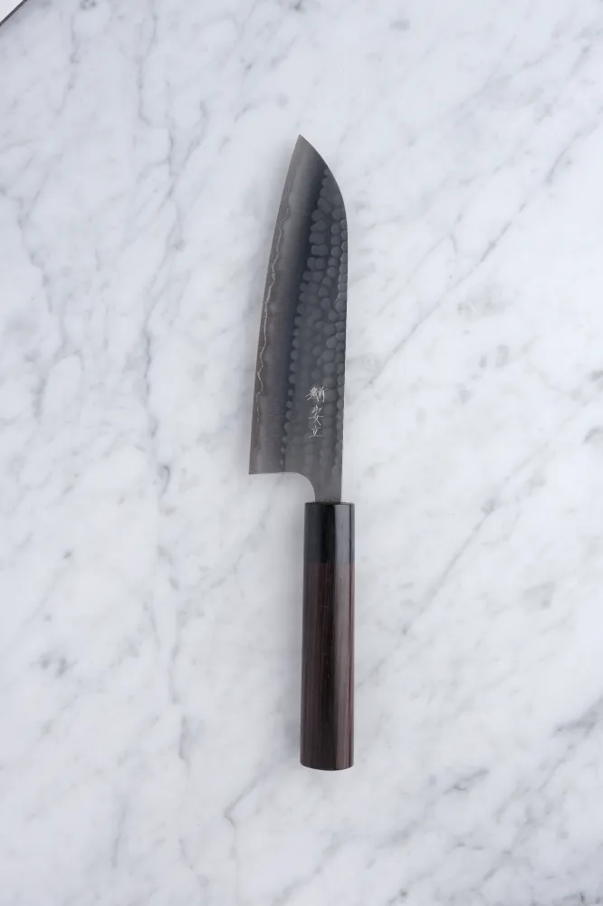 Anryu Tsushime blue #2 - 180 mm santoku