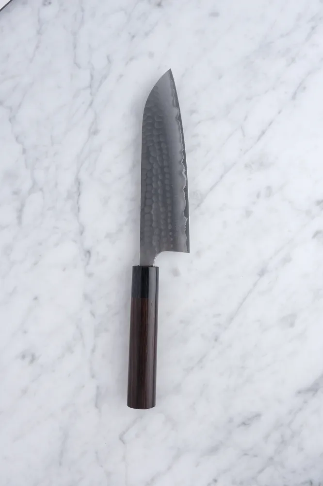Anryu Tsushime blue #2 - 180 mm santoku
