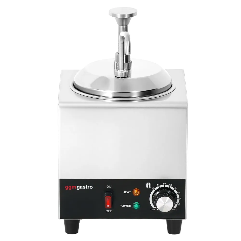 Saucevarmer med dispenser - 1x 1,7 Liter