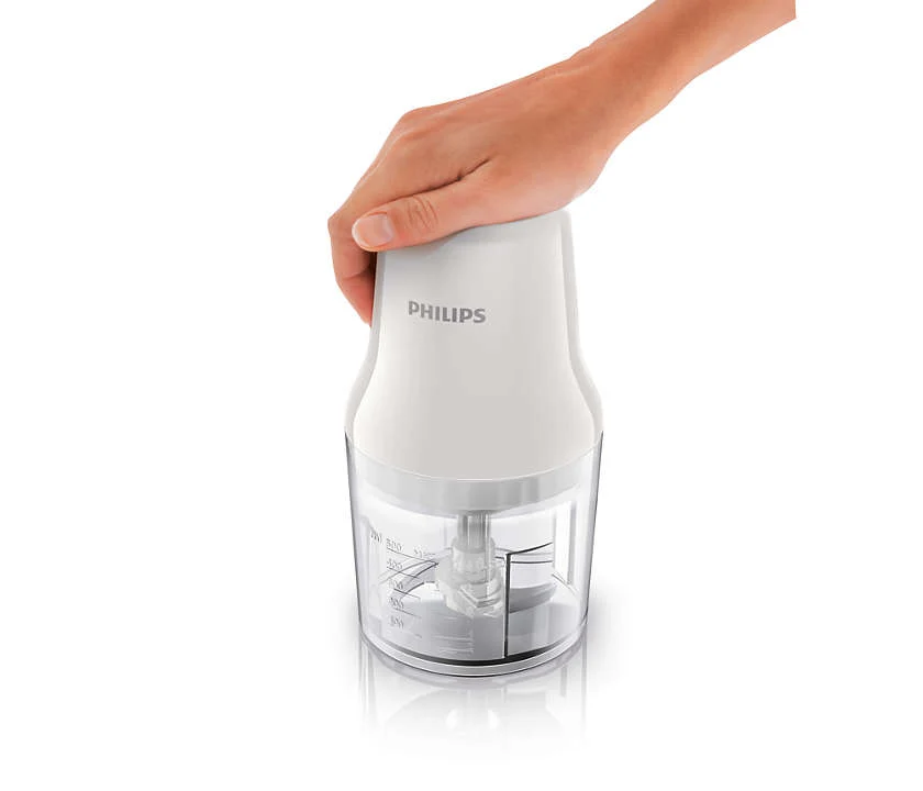 Philips HR1393/00 Minihakker 450W - Ivory