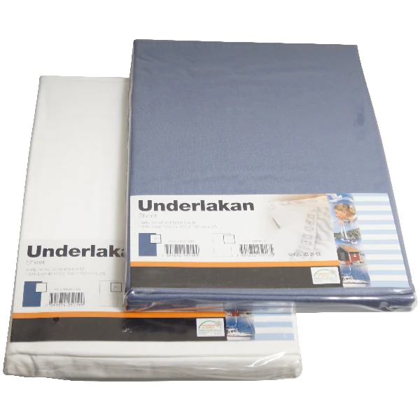 Lagen rektangulær 150x250 cm, bomuld, hvid