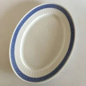 Royal Copenhagen Blå Vifte Ovalt Serveringsfad No 11509