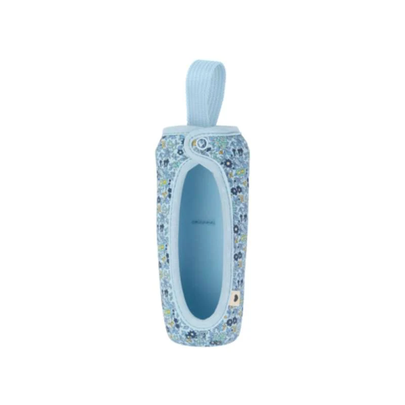 BIBS Bottle - Sleeve til Sutteflaske - Sizable - 225 ml. - Chamomile Lawn/Baby Blue