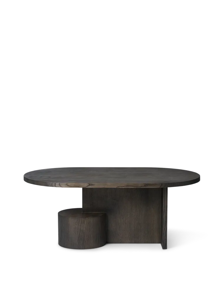 Insert Coffee Table - Black Stained Ash