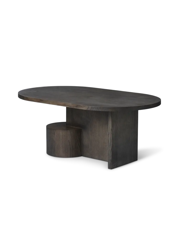 Insert Coffee Table - Black Stained Ash
